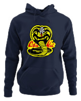 Φούτερ με κουκούλα - Cobra Kai - Color Thumbnail Navy Blue