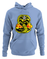 Φούτερ με κουκούλα - Cobra Kai - Color Thumbnail Blue Carolina