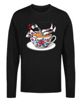 Μακρυμάνικο Μακό - Coffee Cup - Color Thumbnail Μαύρο