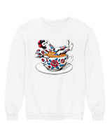 Φούτερ χωρίς κουκούλα - Coffee Cup - Color Thumbnail 'Ασπρο