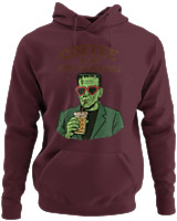 Φούτερ με κουκούλα - Coffee Is My Love Language - Color Thumbnail Marron