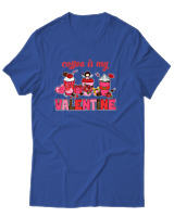 T-Shirt Αντρικό - Coffee Is My Valentine - Color Thumbnail Μπλε Ρουά