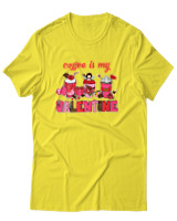 T-Shirt Αντρικό - Coffee Is My Valentine - Color Thumbnail Κίτρινο