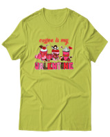 T-Shirt Αντρικό - Coffee Is My Valentine - Color Thumbnail Λαχανί