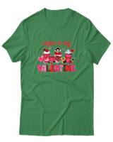 T-Shirt  Γυναικείο - Coffee Is My Valentine - Color Thumbnail Πράσινο