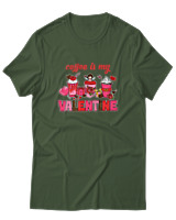 T-Shirt  Γυναικείο - Coffee Is My Valentine - Color Thumbnail Κυπαρισσί