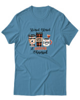 T-Shirt  Γυναικείο - Coffee Obsessed - Color Thumbnail Τυρκουάζ