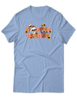 T-Shirt Αντρικό - Coffee Please - Color Thumbnail Γαλάζιο