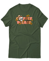 T-Shirt Αντρικό - Coffee Please - Color Thumbnail Κυπαρισσί