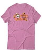 T-Shirt Αντρικό - Coffee Please - Color Thumbnail Ροζ