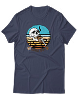 T-Shirt Αντρικό - Coffee Spot - Color Thumbnail Μπλε Γκρι