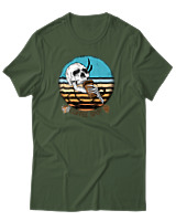 T-Shirt Αντρικό - Coffee Spot - Color Thumbnail Κυπαρισσί