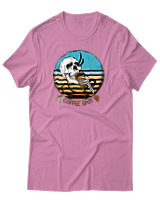 T-Shirt Αντρικό - Coffee Spot - Color Thumbnail Ροζ