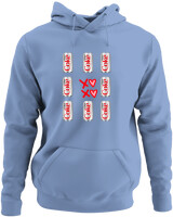 Φούτερ με κουκούλα - Coke Lovers - Color Thumbnail Blue Carolina