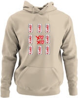 Φούτερ με κουκούλα - Coke Lovers - Color Thumbnail Μπέζ