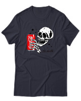 T-Shirt Αντρικό - Coke Till Death - Color Thumbnail Σκούρο Μπλε