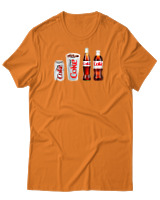 T-Shirt Αντρικό - Cola Evolution - Color Thumbnail Πορτοκαλί