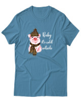 T-Shirt Αντρικό - Cold Outside - Color Thumbnail Τιρκουάζ