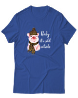 T-Shirt Αντρικό - Cold Outside - Color Thumbnail Μπλε Ρουά