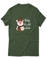 T-Shirt Αντρικό - Cold Outside - Color Thumbnail Κυπαρισσί