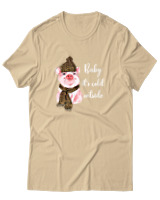 T-Shirt Αντρικό - Cold Outside - Color Thumbnail Μπεζ
