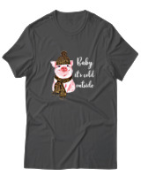 T-Shirt  Γυναικείο - Cold Outside - Color Thumbnail Ανθρακί
