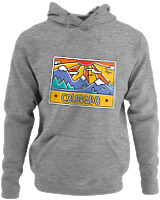 Φούτερ με κουκούλα - Colorado - Color Thumbnail Γκρι Μελανζέ