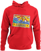 Φούτερ με κουκούλα - Colorado - Color Thumbnail Κόκκινο