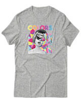 T-Shirt Αντρικό - Colors - Color Thumbnail Γκρι Μελανζέ