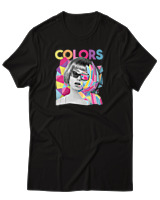 T-Shirt Αντρικό - Colors - Color Thumbnail Μαύρο