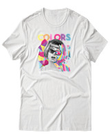 T-Shirt Αντρικό - Colors - Color Thumbnail Άσπρο