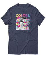T-Shirt Αντρικό - Colors - Color Thumbnail Μπλε Γκρι