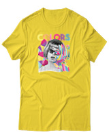 T-Shirt Αντρικό - Colors - Color Thumbnail Χρυσό Κίτρινο
