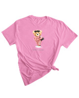 T-Shirt Woman Fashion Γυναικείο - Confident - Color Thumbnail PINK