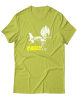 T-Shirt Αντρικό - Conquer Like Vegeta - Color Thumbnail Λαχανί