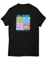 T-Shirt Αντρικό - Cool Bears - Color Thumbnail Μαύρο