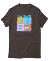 T-Shirt Αντρικό - Cool Bears - Color Thumbnail Καφέ