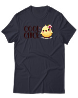 T-Shirt Αντρικό - Cool Chick - Color Thumbnail Σκούρο Μπλε