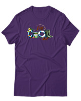 T-Shirt Αντρικό - Cool Dad - Color Thumbnail Σκούρο Μωβ