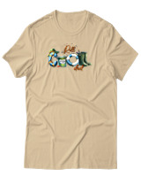 T-Shirt Αντρικό - Cool Dad - Color Thumbnail Μπεζ