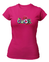 T-Shirt Στενή Γραμμή Γυναικείο - Cool Dad - Color Thumbnail Φουξια