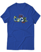 T-Shirt  Γυναικείο - Cool Dad - Color Thumbnail Μπλέ Ρουά