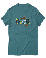 T-Shirt  Γυναικείο - Cool Dad - Color Thumbnail Μπλέ Πράσινο