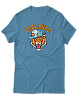 T-Shirt Αντρικό - Cool Dude - Color Thumbnail Τιρκουάζ