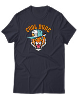 T-Shirt Αντρικό - Cool Dude - Color Thumbnail Σκούρο Μπλε