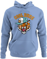 Φούτερ με κουκούλα - Cool Dude - Color Thumbnail Blue Carolina