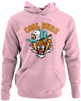 Φούτερ με κουκούλα - Cool Dude - Color Thumbnail Pink