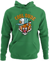 Φούτερ με κουκούλα - Cool Dude - Color Thumbnail Kelly Green