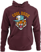 Φούτερ με κουκούλα - Cool Dude - Color Thumbnail Marron