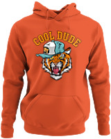 Φούτερ με κουκούλα - Cool Dude - Color Thumbnail Orange